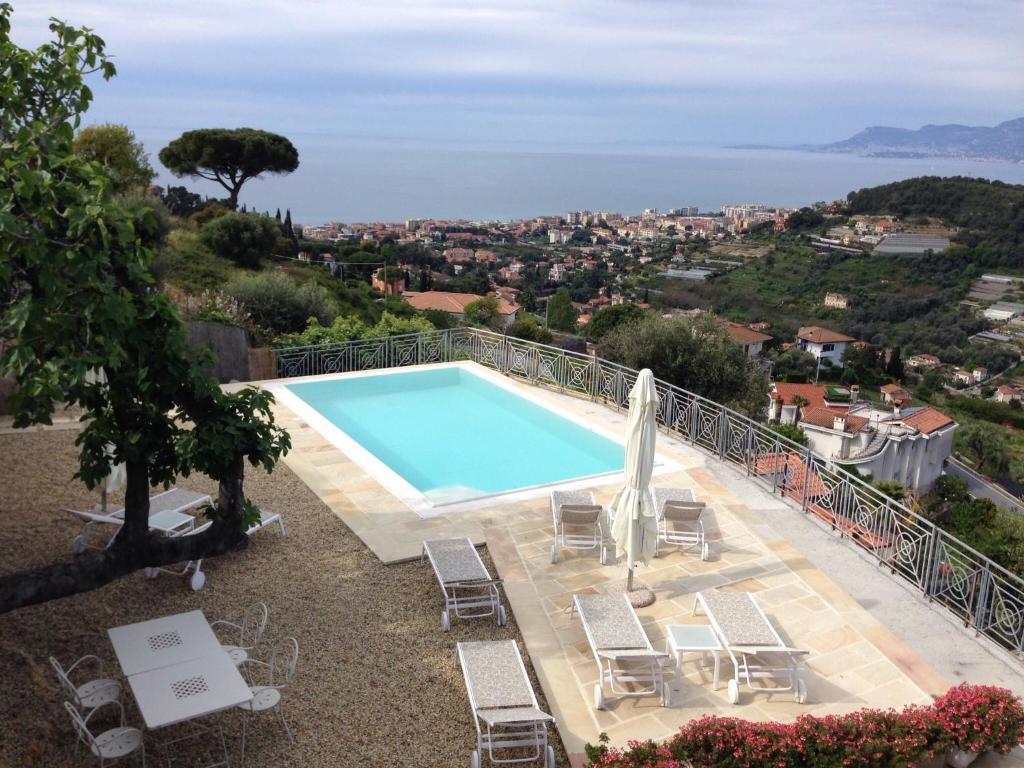 Villa Gaia - Luxury Villa, Pool & Wellness Rooms Bordighera Exterior foto